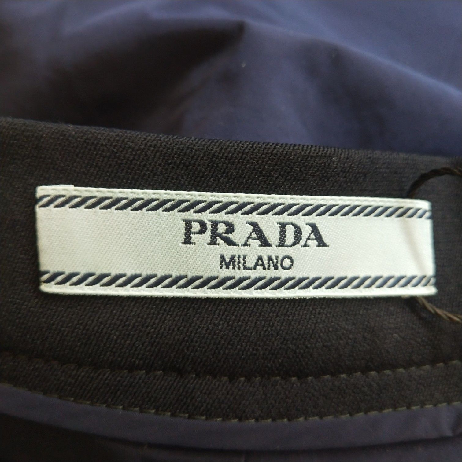Prada Prada Black Straight-Leg Pants Size 38 0089 Size 38" / US 16 / IT 52 - 7 Thumbnail