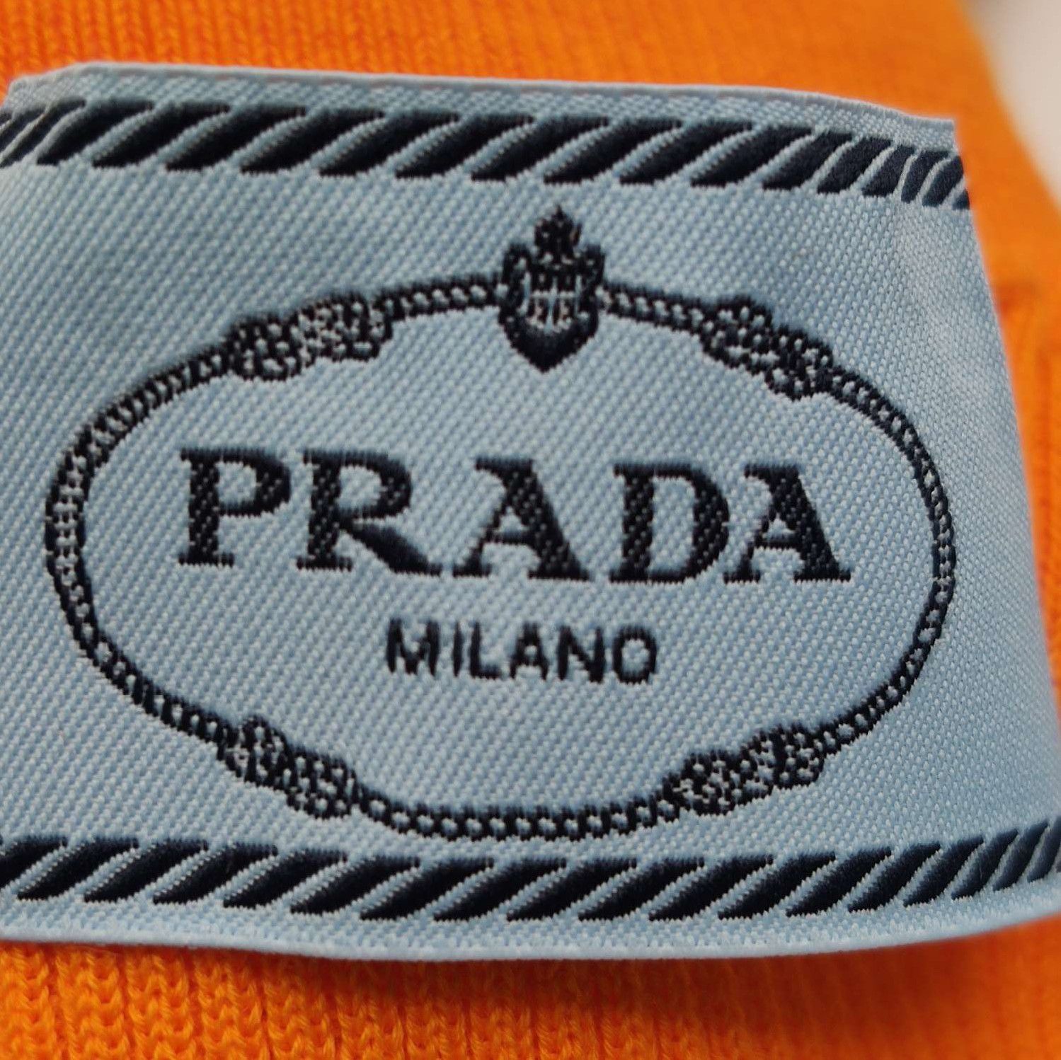 Prada Prada Solid Cotton Turtleneck Sweater 0089 Size M / US 6-8 / IT 42-44 - 5 Thumbnail