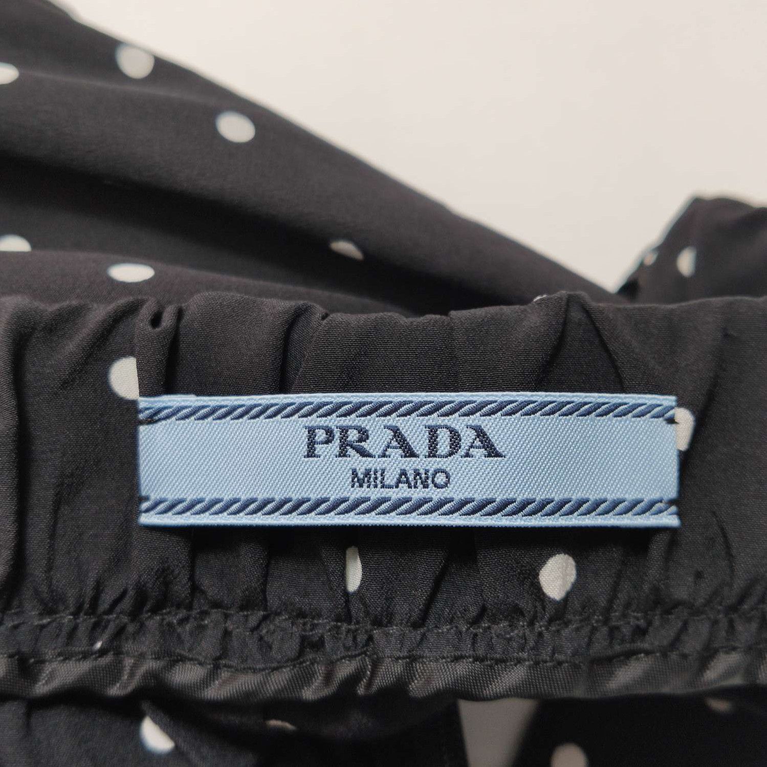 Prada Prada Polka Dot Long Pants in Black 0089 Size 38" / US 16 / IT 52 - 5 Thumbnail