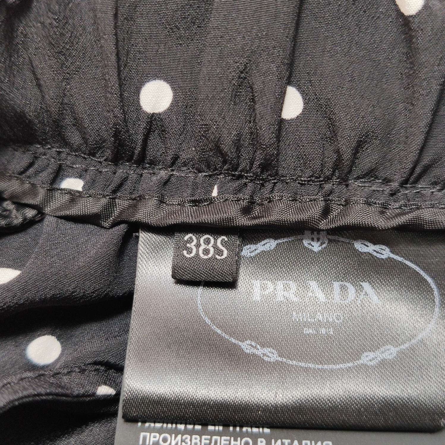 Prada Prada Polka Dot Long Pants in Black 0089 Size 38" / US 16 / IT 52 - 6 Thumbnail