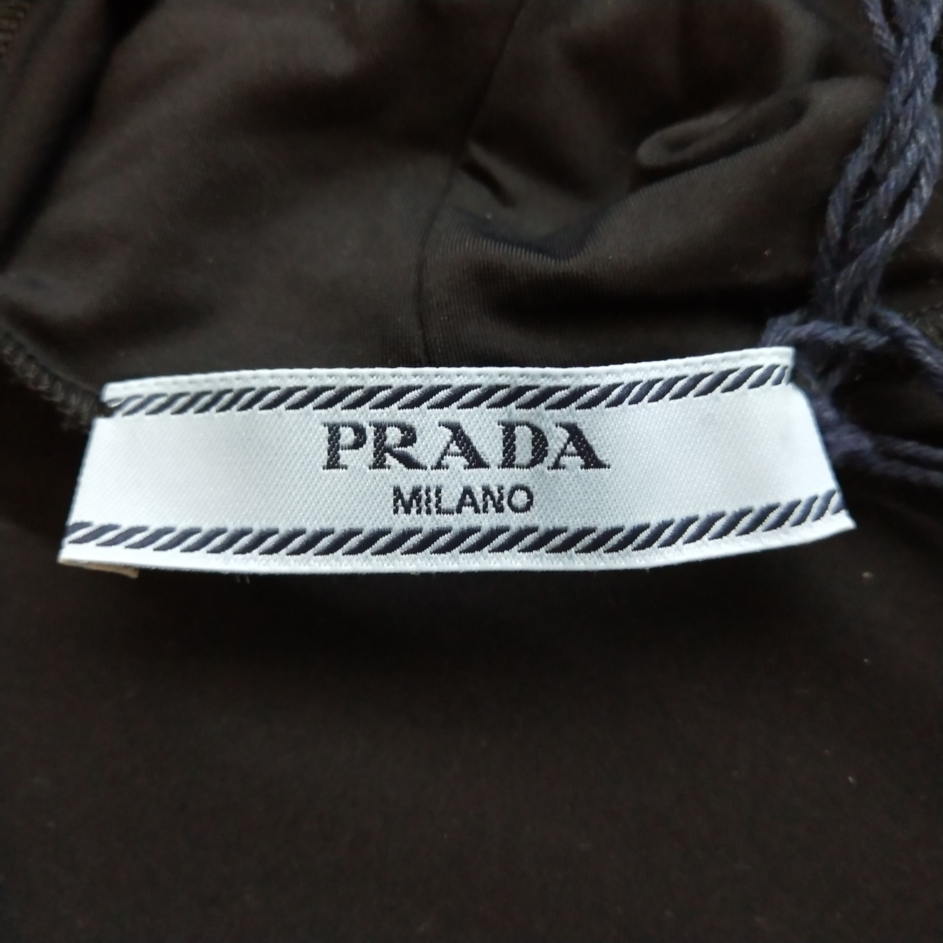 Prada Prada Black Turtleneck Long Sleeve Top 0089 Size XS / US 0-2 / IT 36-38 - 6 Thumbnail