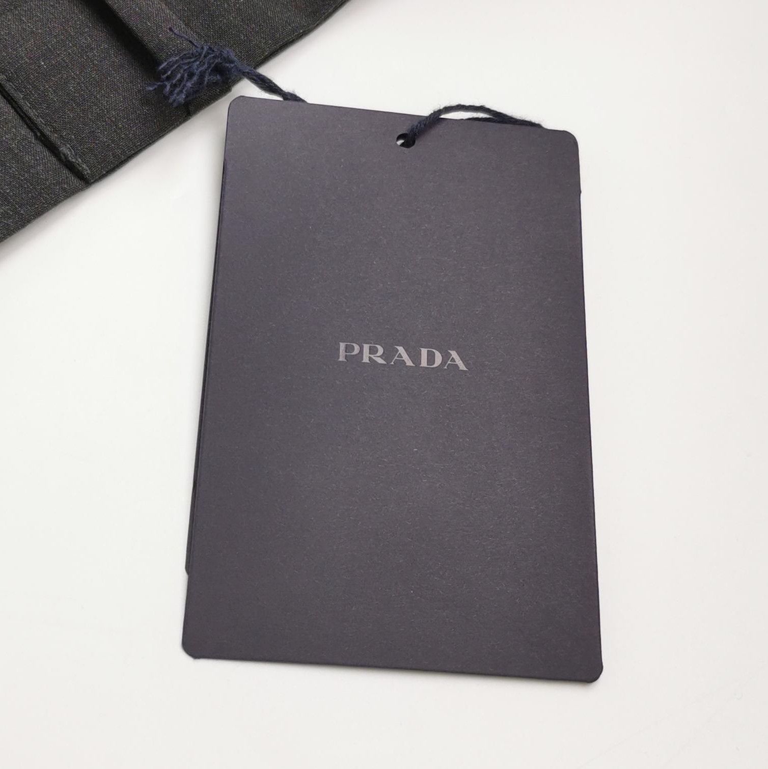 Prada Prada Black Wool Midi Skirt in XXS Size 0089 Size 22" - 3 Thumbnail