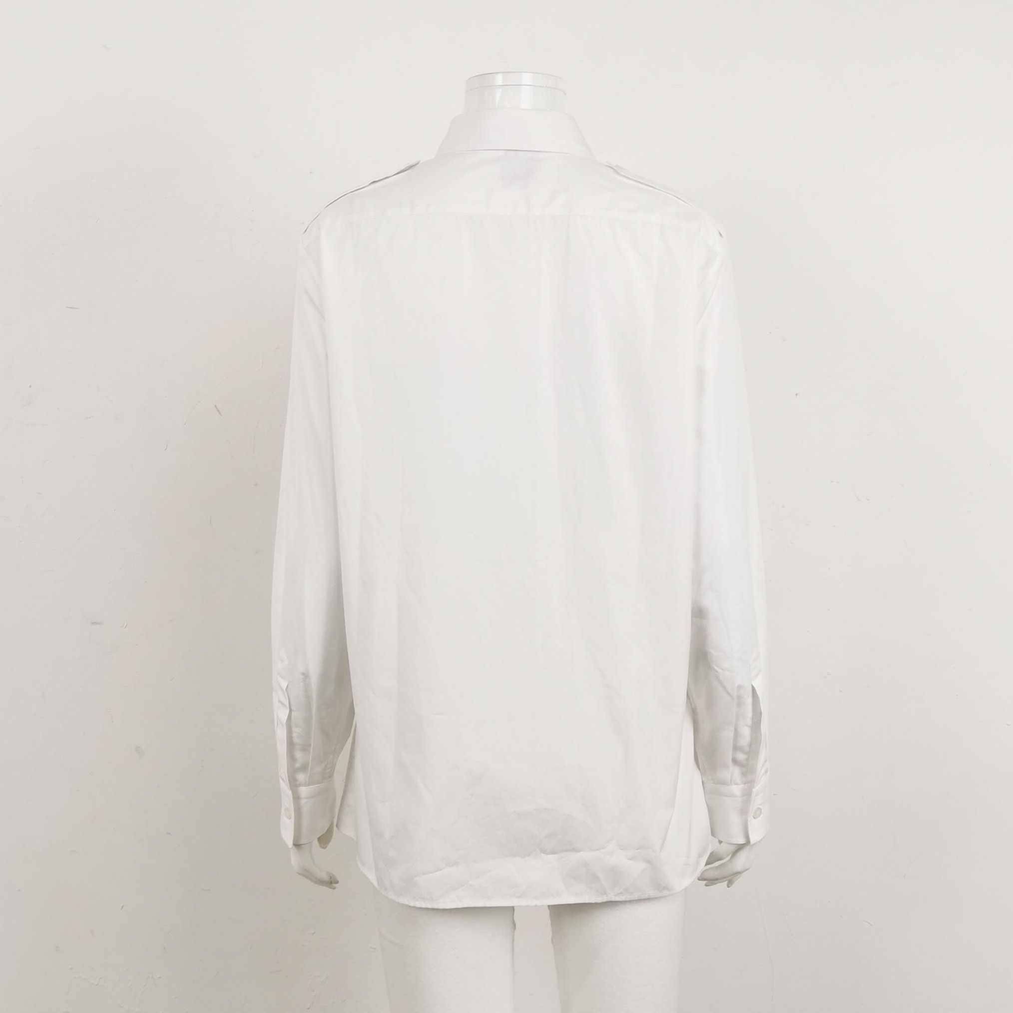 Prada Prada Long Sleeve Shirt with Tie 0089 Size M / US 6-8 / IT 42-44 - 2 Thumbnail