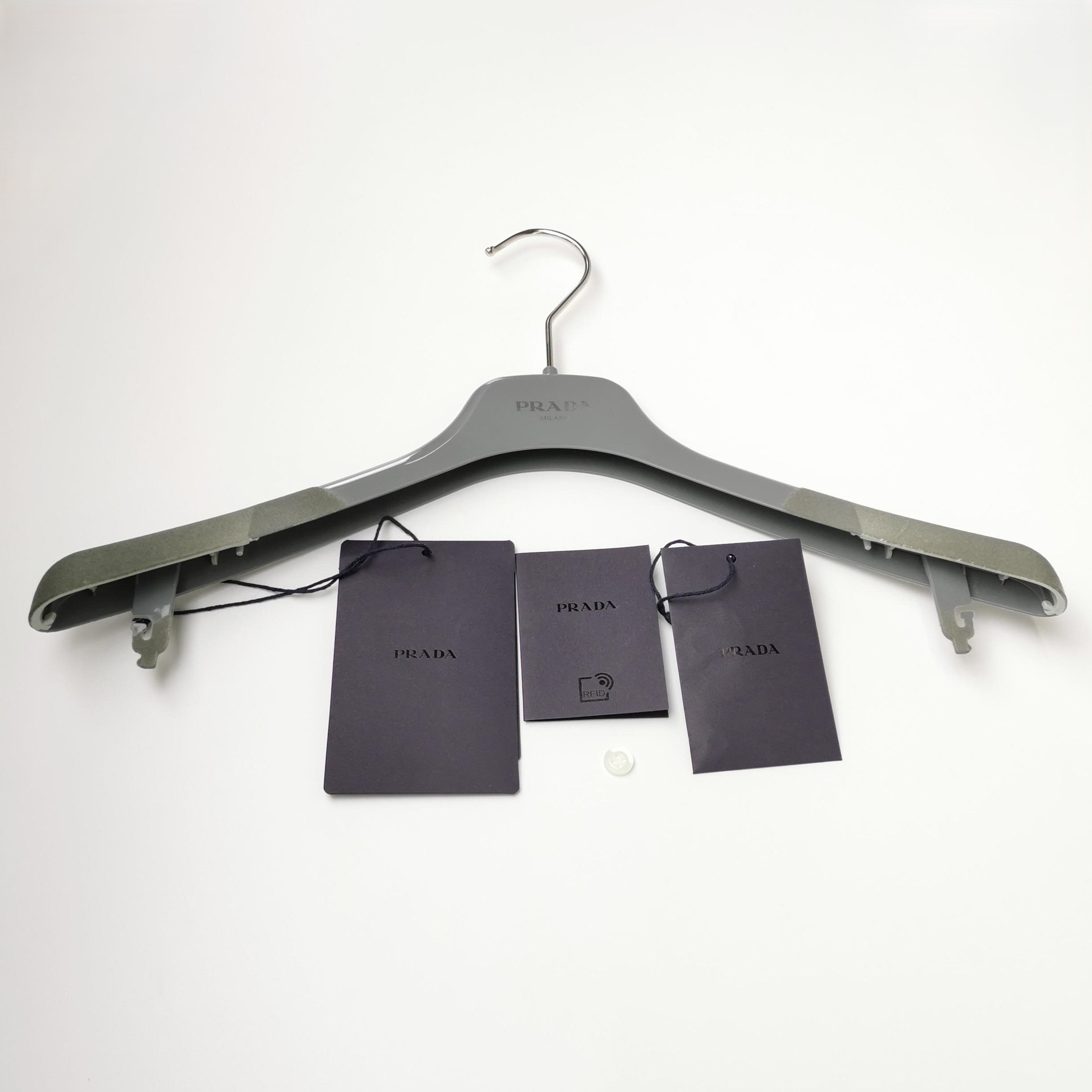 Prada Prada Long Sleeve Shirt with Tie 0089 Size M / US 6-8 / IT 42-44 - 3 Thumbnail