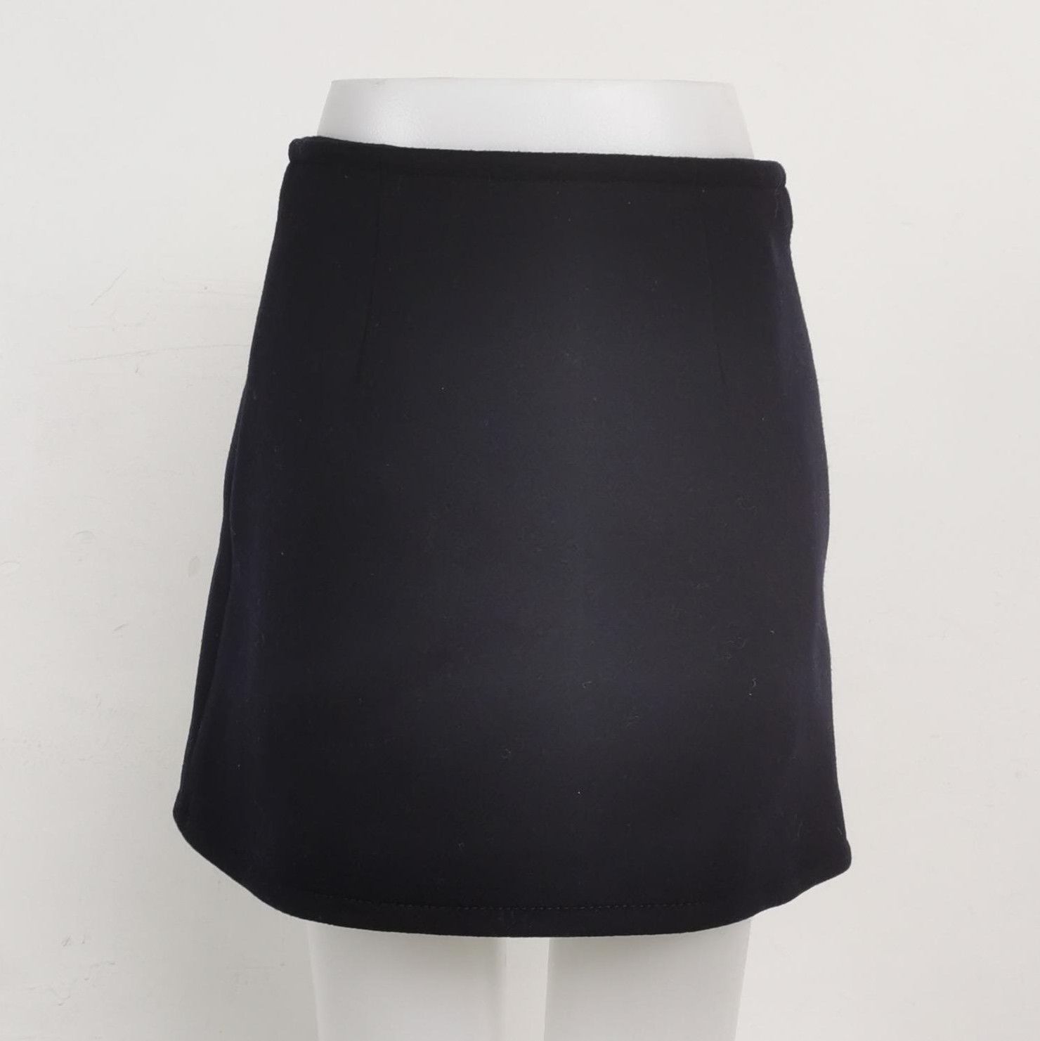 Prada Prada Wool Blend Logo Skirt Size 36 0089 Size 36" / US 14 / IT 50 - 2 Thumbnail