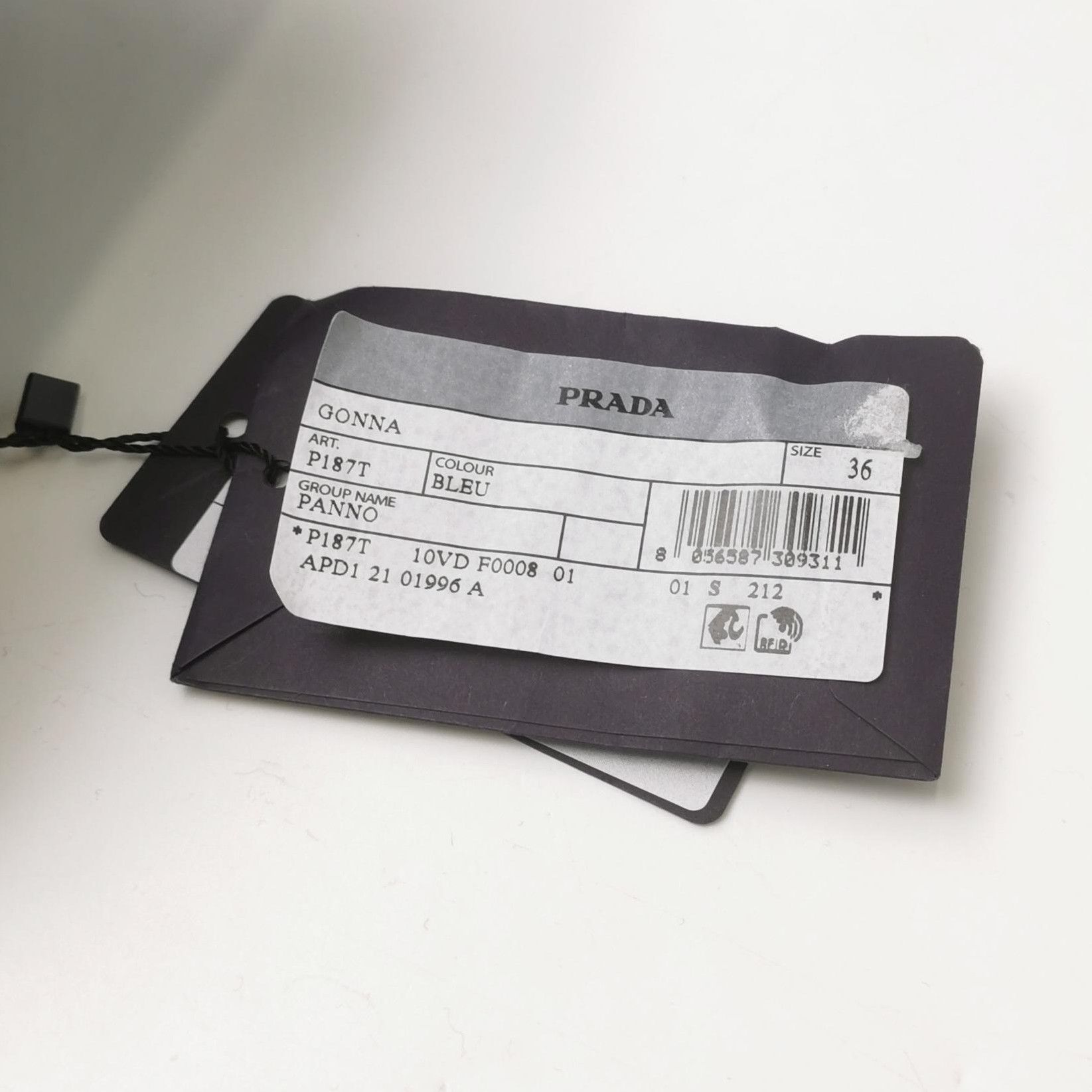 Prada Prada Wool Blend Logo Skirt Size 36 0089 Size 36" / US 14 / IT 50 - 5 Thumbnail