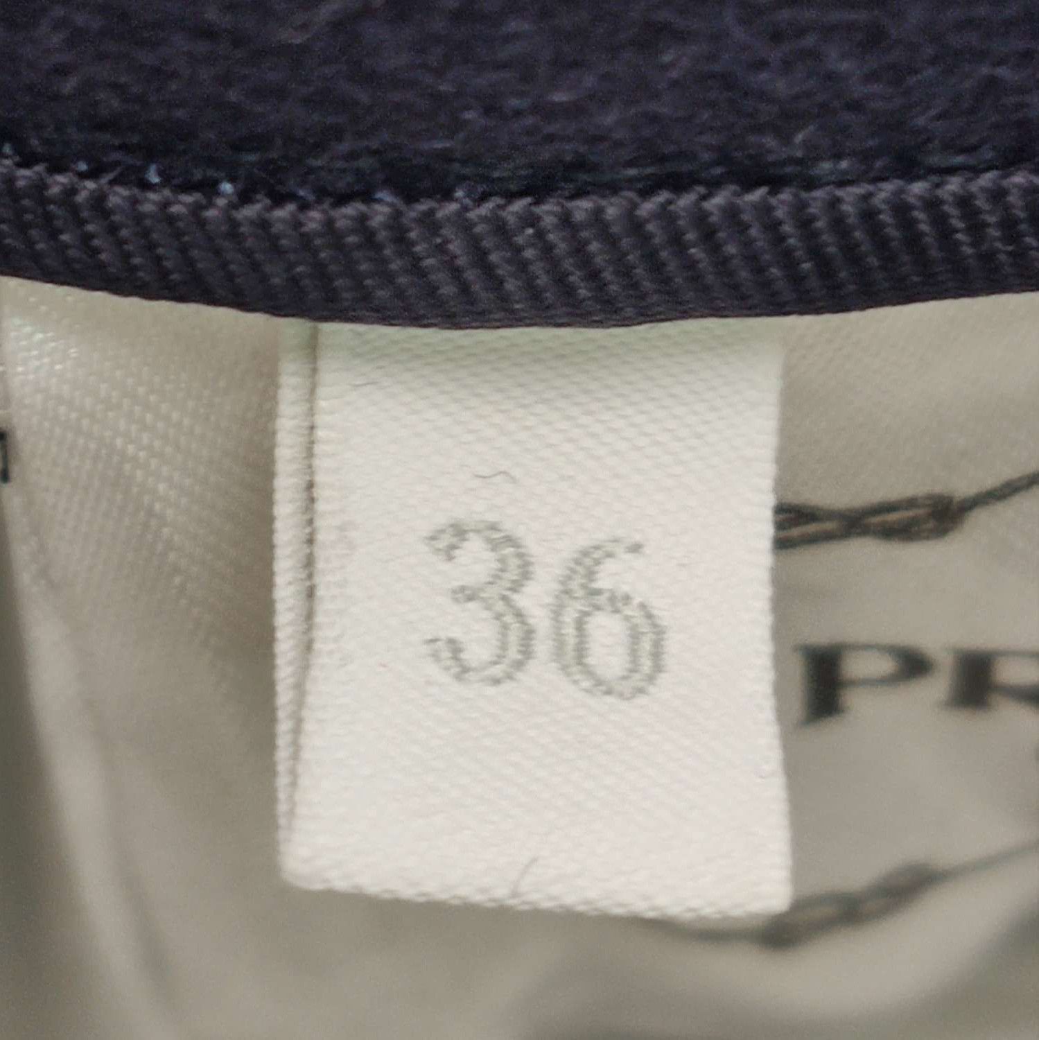 Prada Prada Wool Blend Logo Skirt Size 36 0089 Size 36" / US 14 / IT 50 - 9 Thumbnail