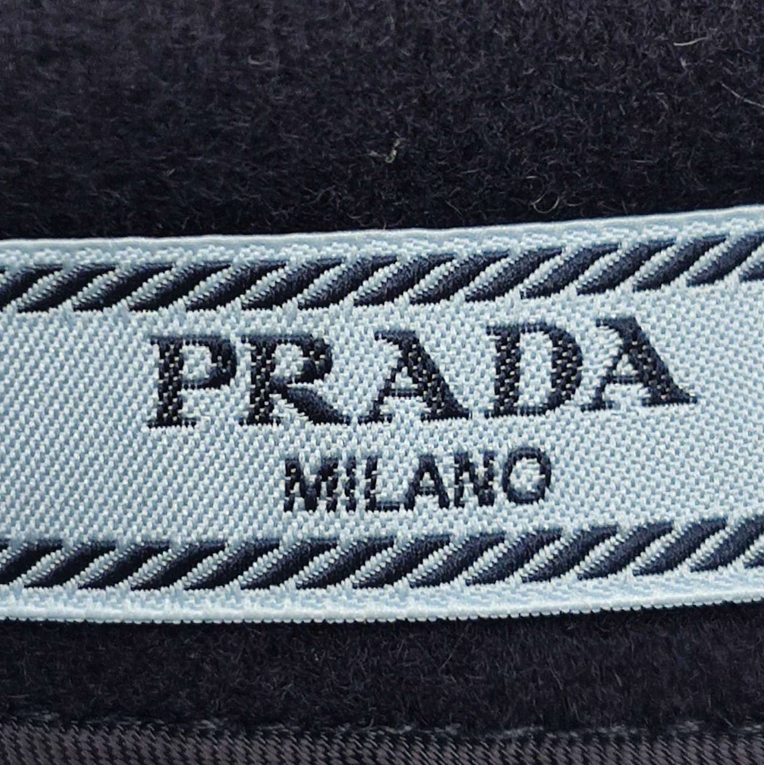 Prada Prada Wool Blend Logo Skirt Size 36 0089 Size 36" / US 14 / IT 50 - 7 Thumbnail