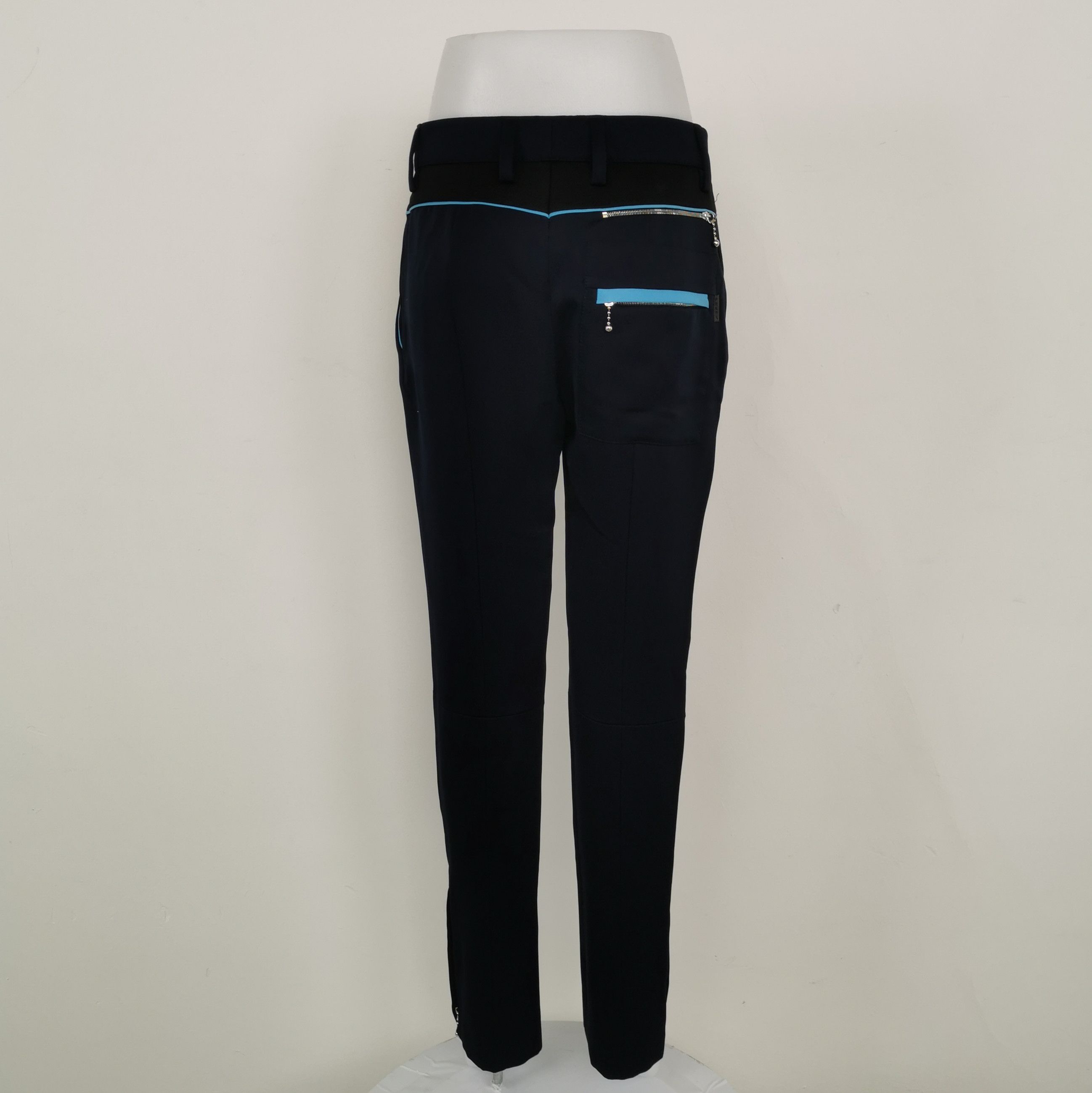 Prada Prada Color-Contrast Long Pants Size 38 0089 Size 38" / US 16 / IT 52 - 2 Thumbnail