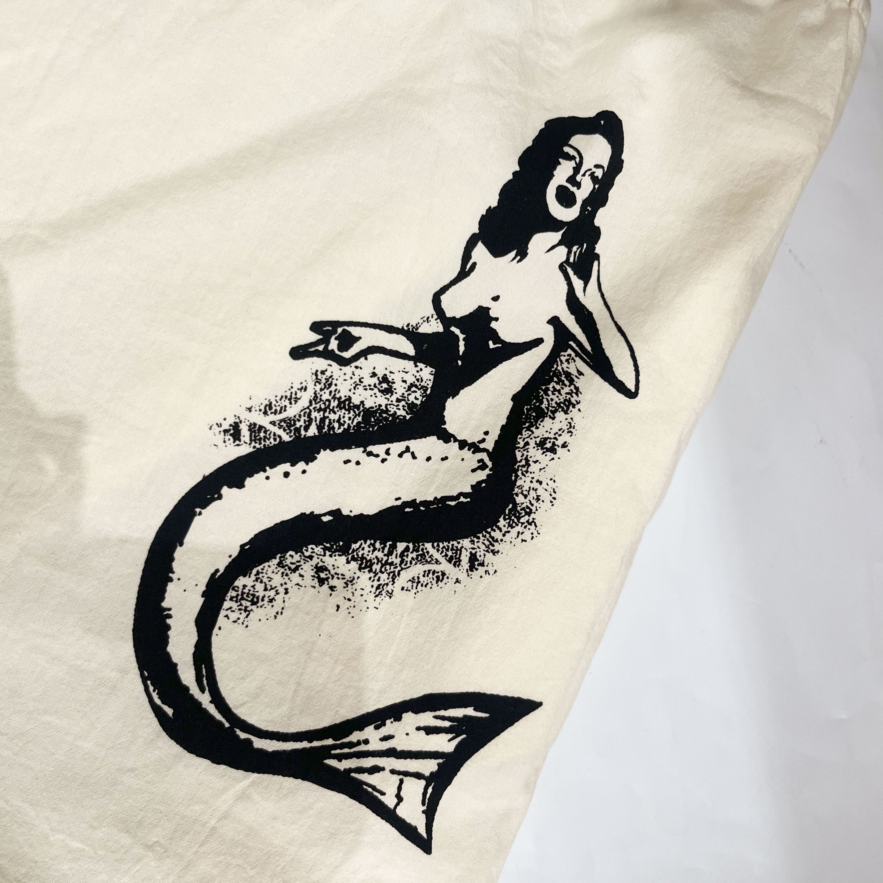 Prada Prada Cotton Mermaid Print Logo Shorts 0089 Size 40" / US 18 - 4 Thumbnail