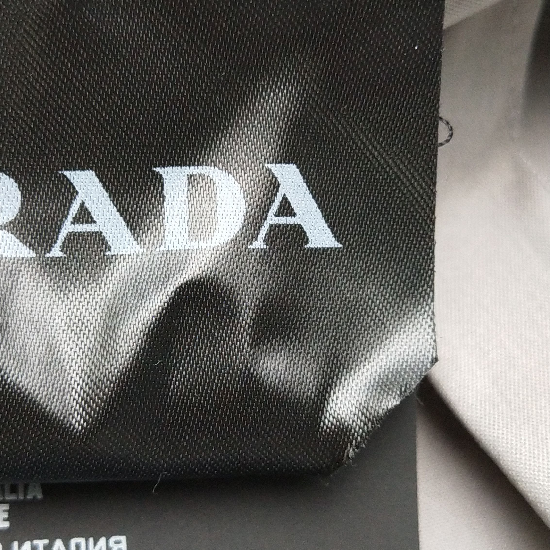 Prada Prada Gray Cotton Long Sleeve Shirt 0089 Size L / US 10 / IT 46 - 9 Thumbnail