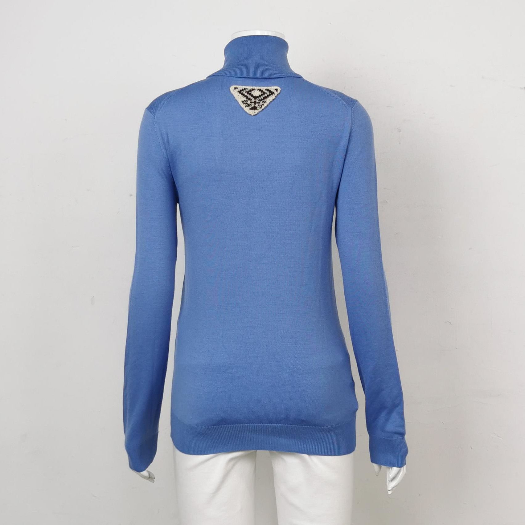 Prada Prada Wool Blend Turtleneck Long Sleeve Sweater 0089 Size S / US 4 / IT 40 - 2 Thumbnail