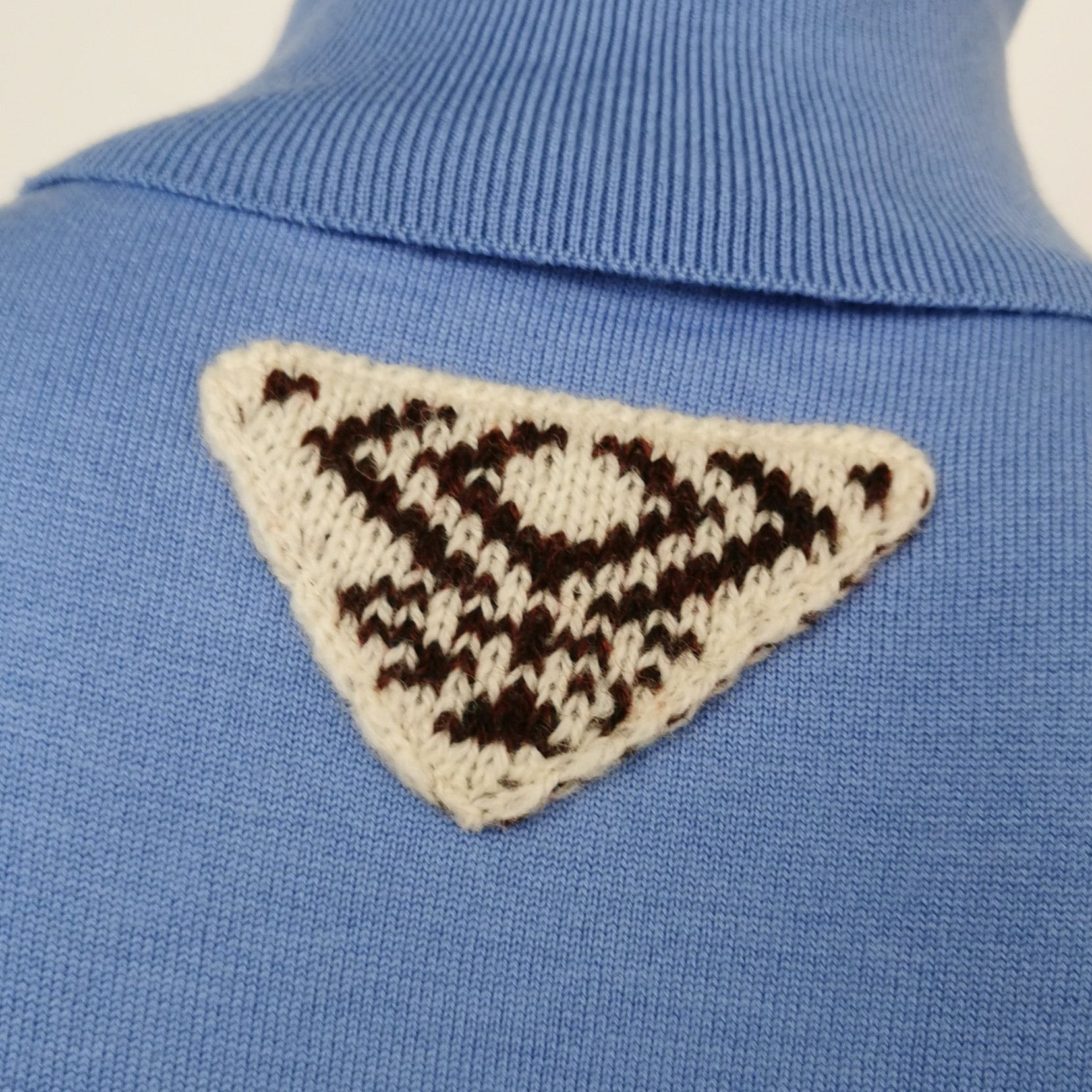 Prada Prada Wool Blend Turtleneck Long Sleeve Sweater 0089 Size S / US 4 / IT 40 - 3 Thumbnail