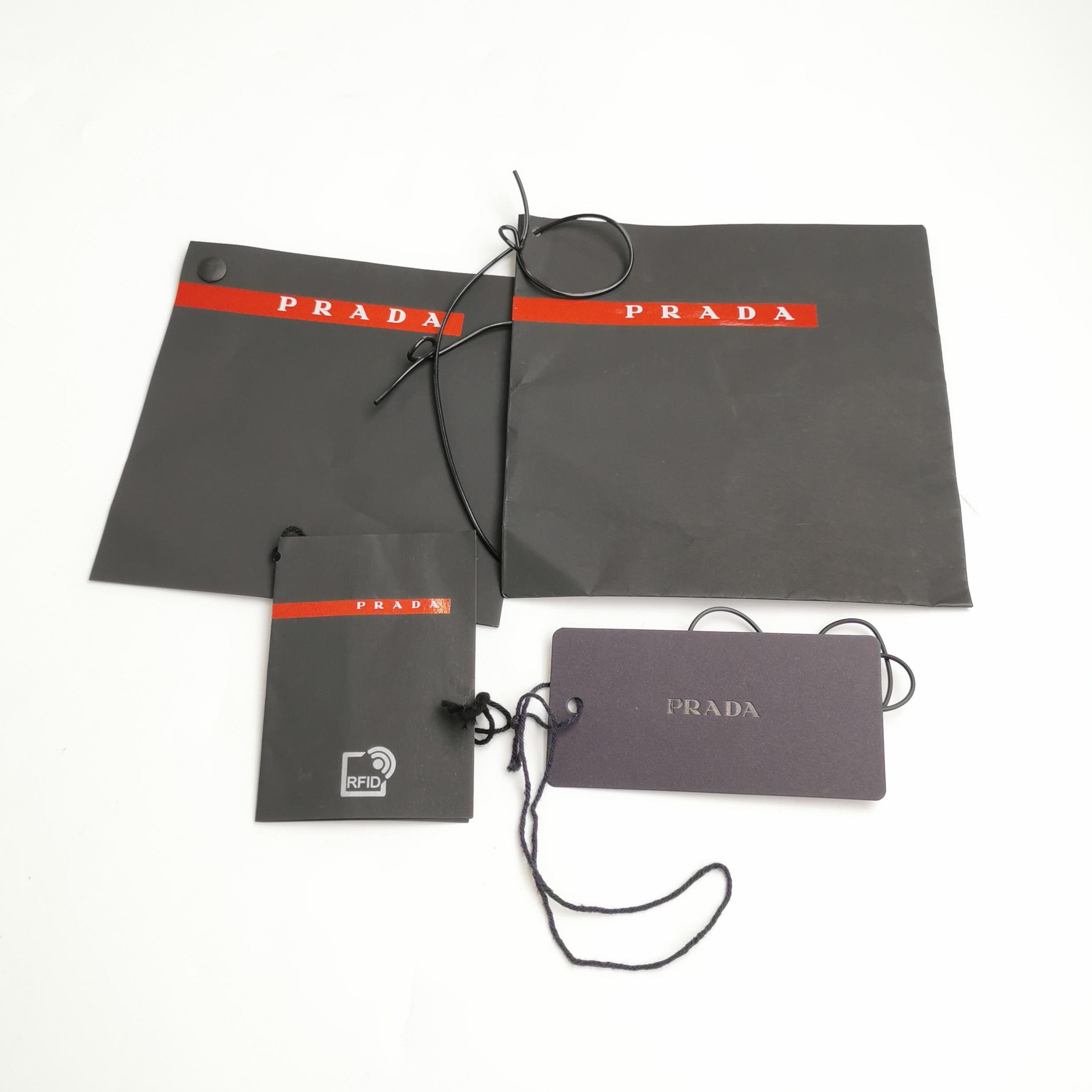 Prada Prada Logo Collared T-Shirt in Black 0089 Size M / US 6-8 / IT 42-44 - 4 Thumbnail