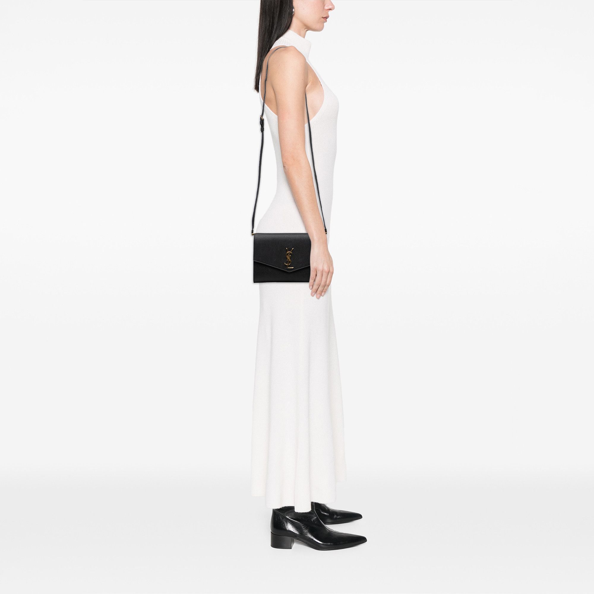 Yves Saint Laurent Yves Saint Laurent Mini Grain de Poudre Uptown Crossbody Size ONE SIZE - 7 Thumbnail