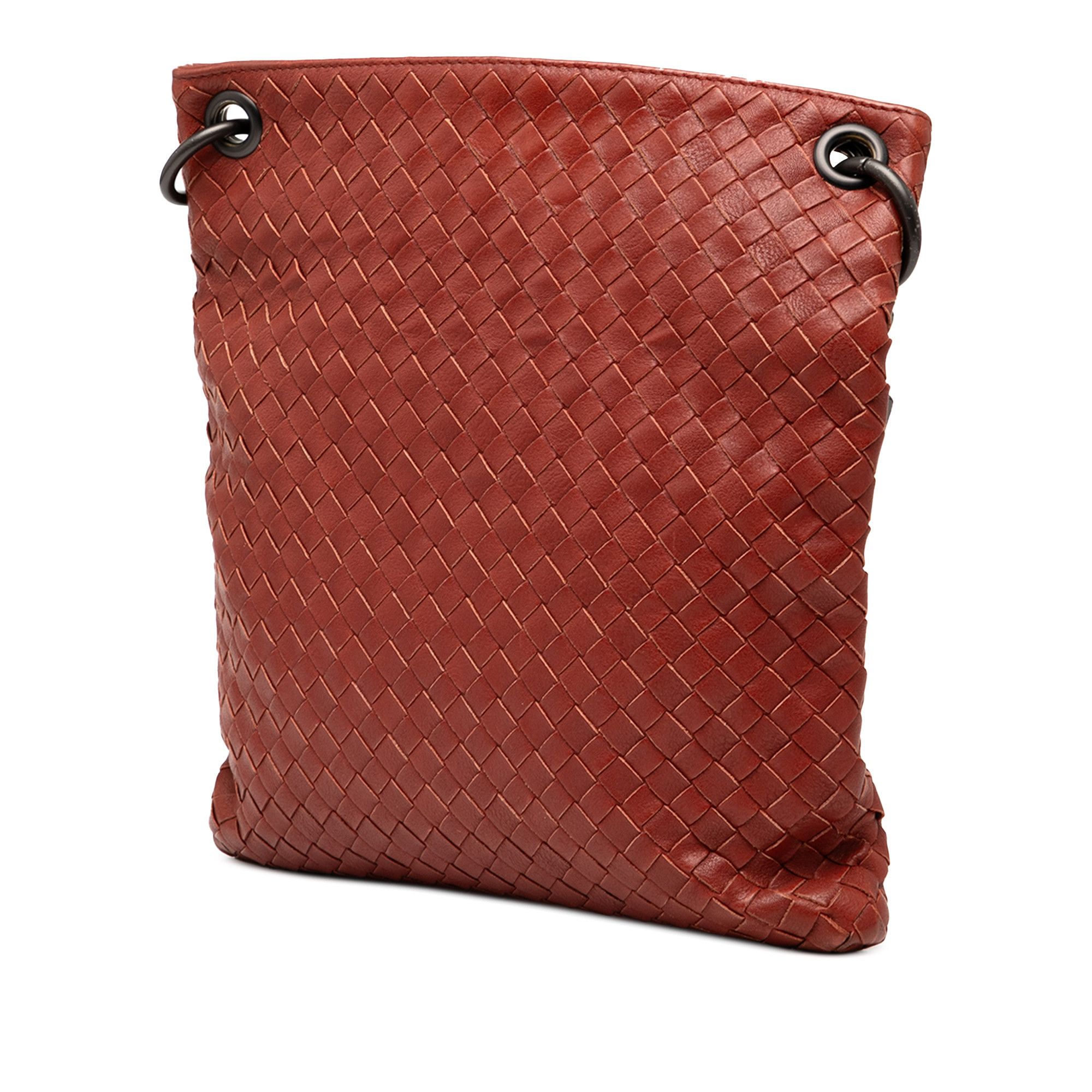 Bottega Veneta Bottega Veneta Leather Intrecciato Crossbody Size ONE SIZE - 2 Thumbnail