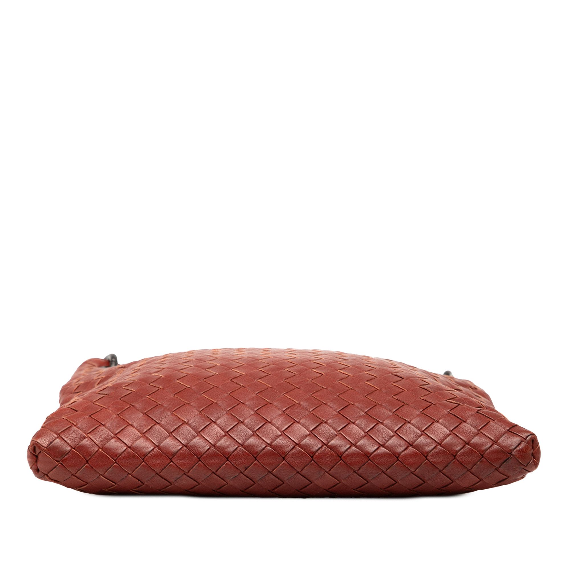 Bottega Veneta Bottega Veneta Leather Intrecciato Crossbody Size ONE SIZE - 3 Thumbnail
