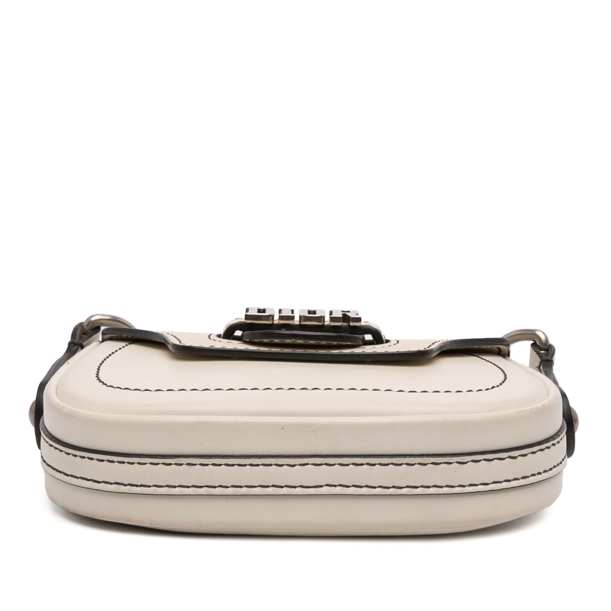 Dior Dior Mini Leather D Fence Saddle Bag Size ONE SIZE - 3 Thumbnail