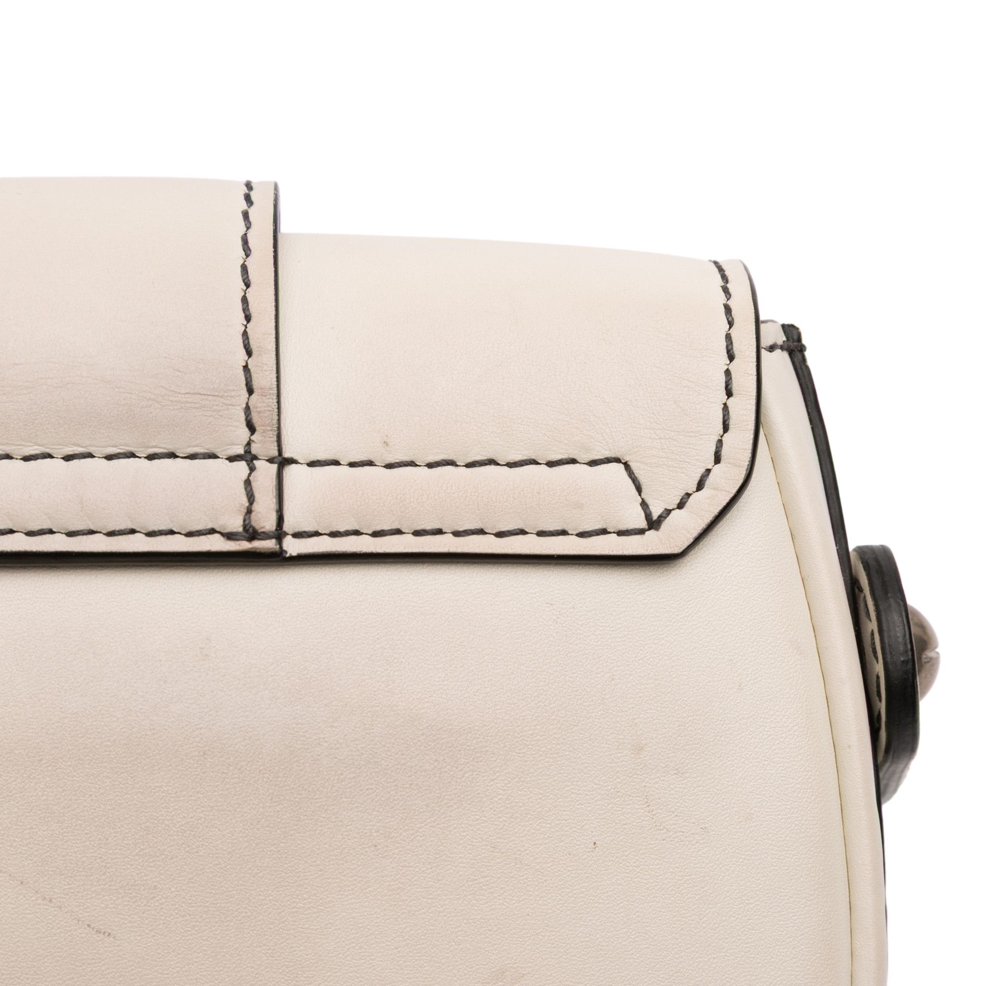 Dior Dior Mini Leather D Fence Saddle Bag Size ONE SIZE - 8 Thumbnail