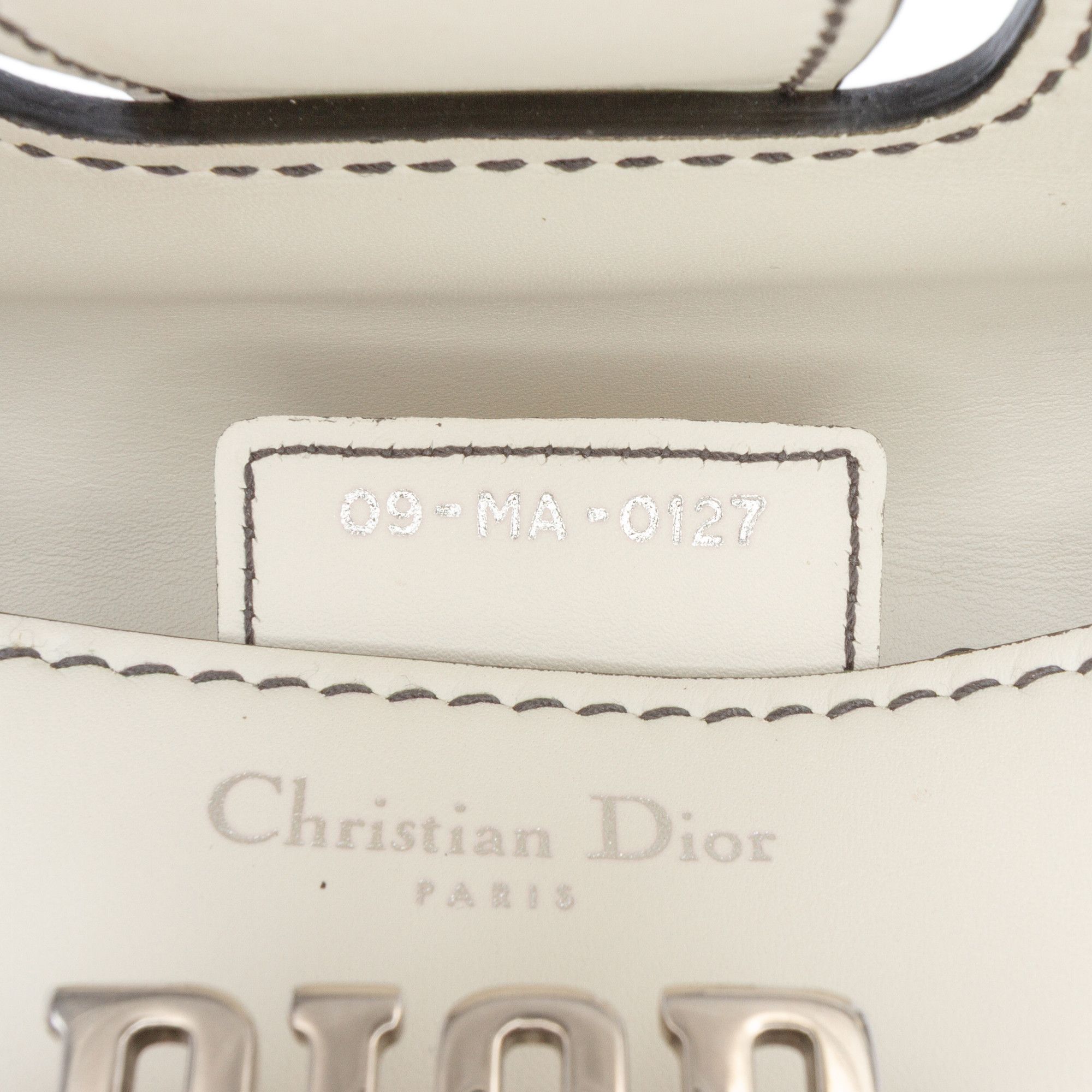 Dior Dior Mini Leather D Fence Saddle Bag Size ONE SIZE - 6 Thumbnail