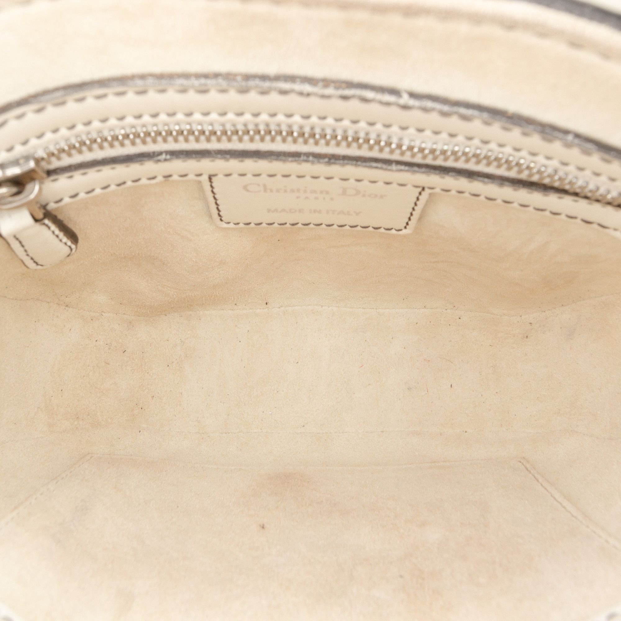 Dior Dior Mini Leather D Fence Saddle Bag Size ONE SIZE - 4 Thumbnail