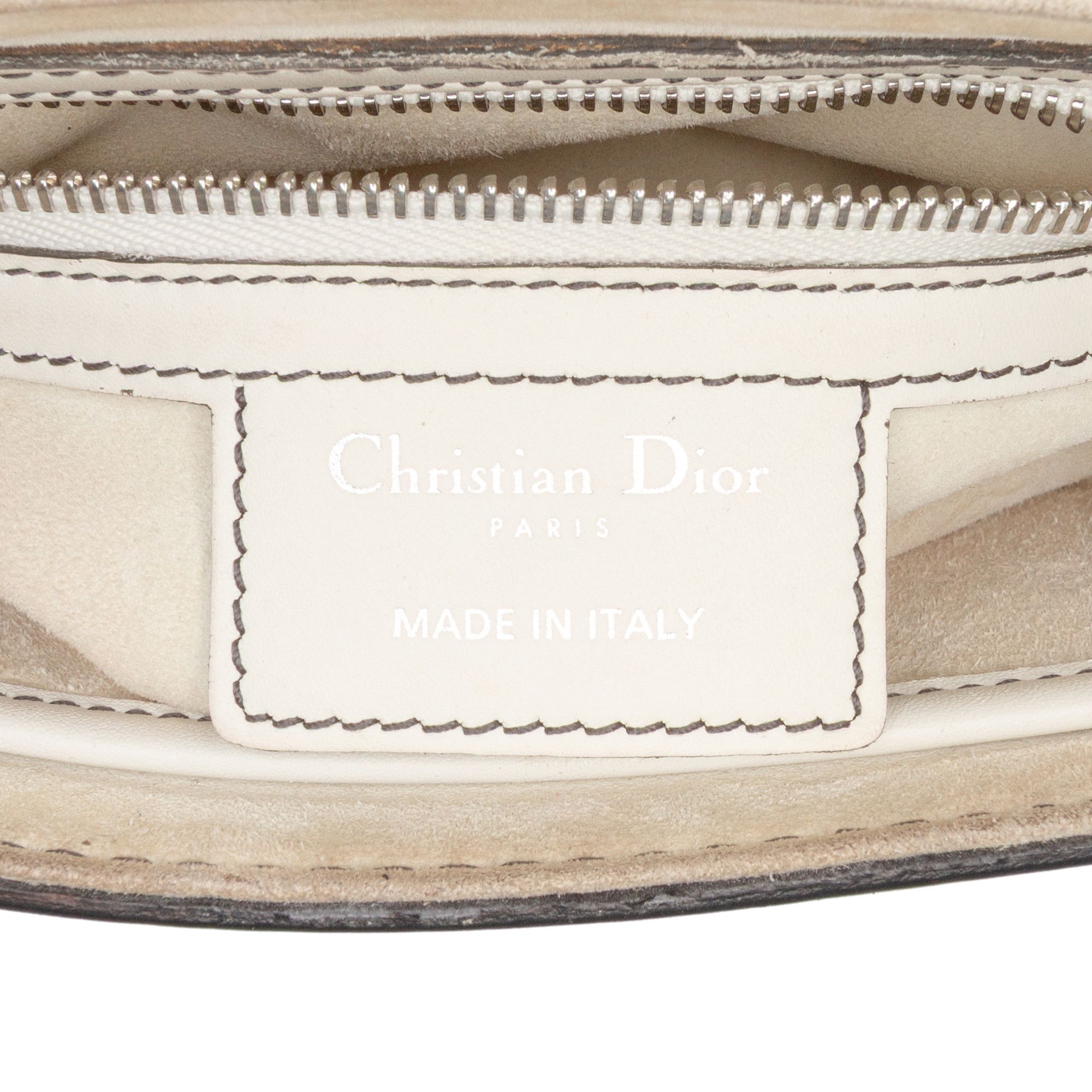 Dior Dior Mini Leather D Fence Saddle Bag Size ONE SIZE - 5 Thumbnail