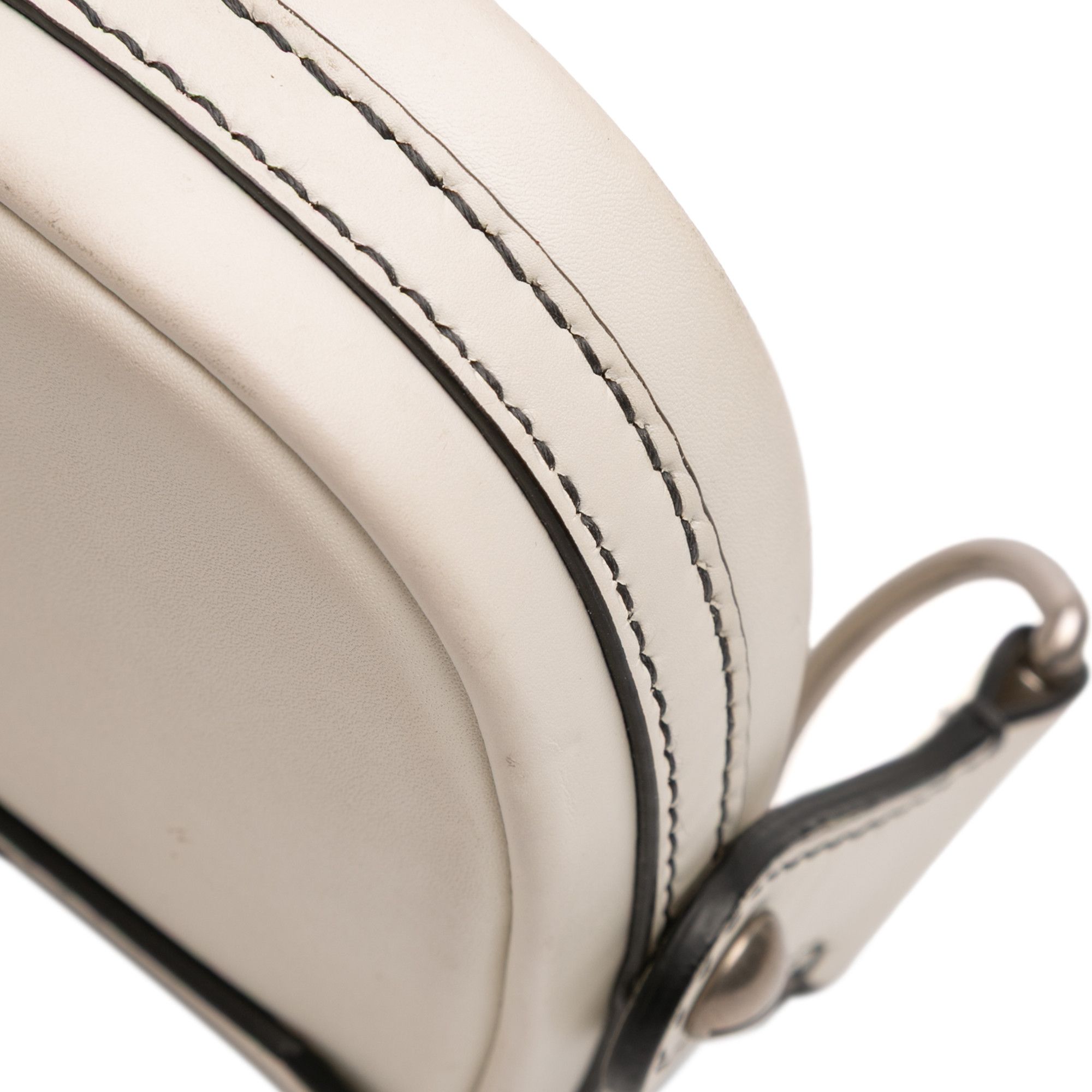 Dior Dior Mini Leather D Fence Saddle Bag Size ONE SIZE - 10 Thumbnail
