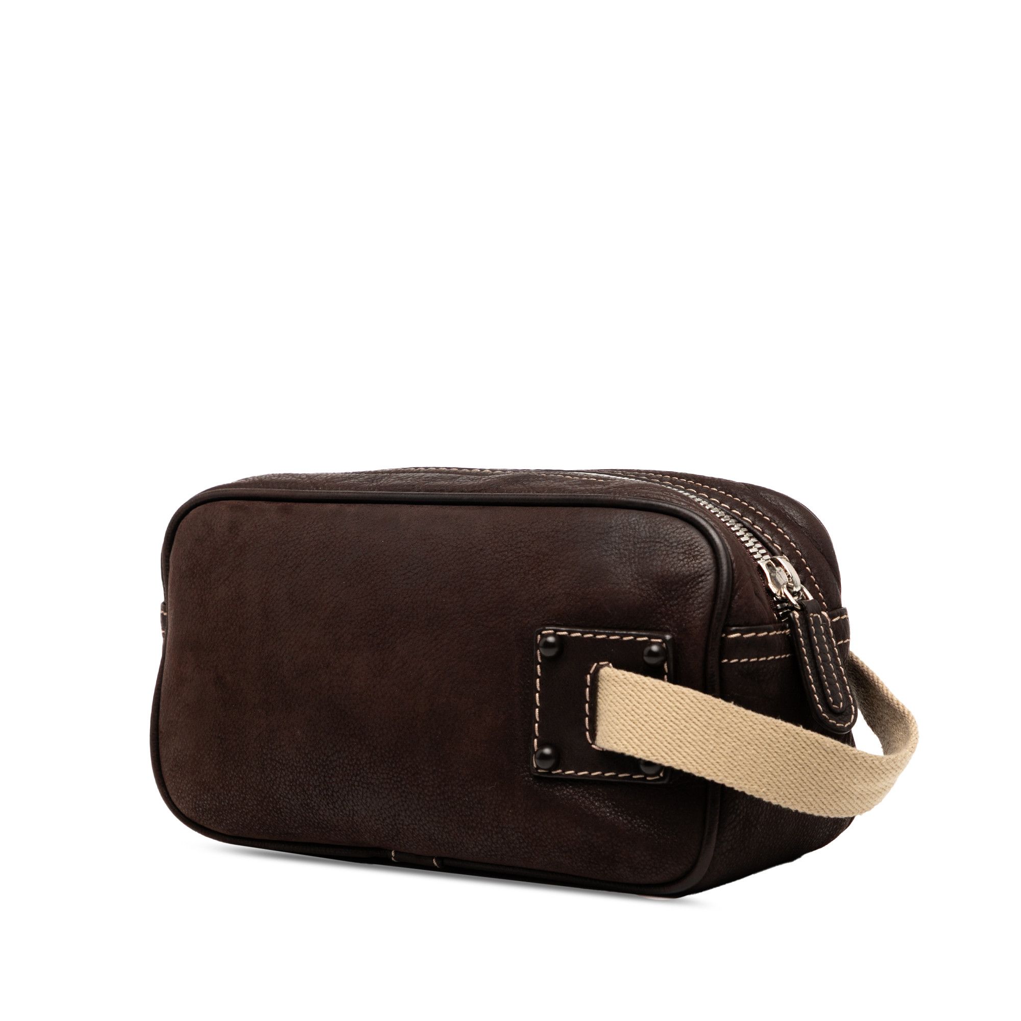 Loewe LOEWE Nubuck Anagram Clutch Size ONE SIZE - 2 Thumbnail