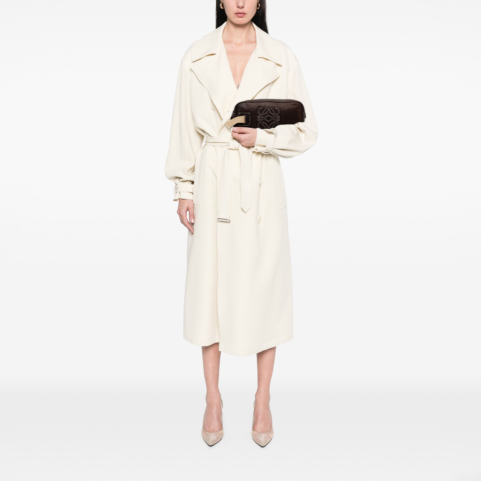 Loewe LOEWE Nubuck Anagram Clutch Size ONE SIZE - 7 Thumbnail