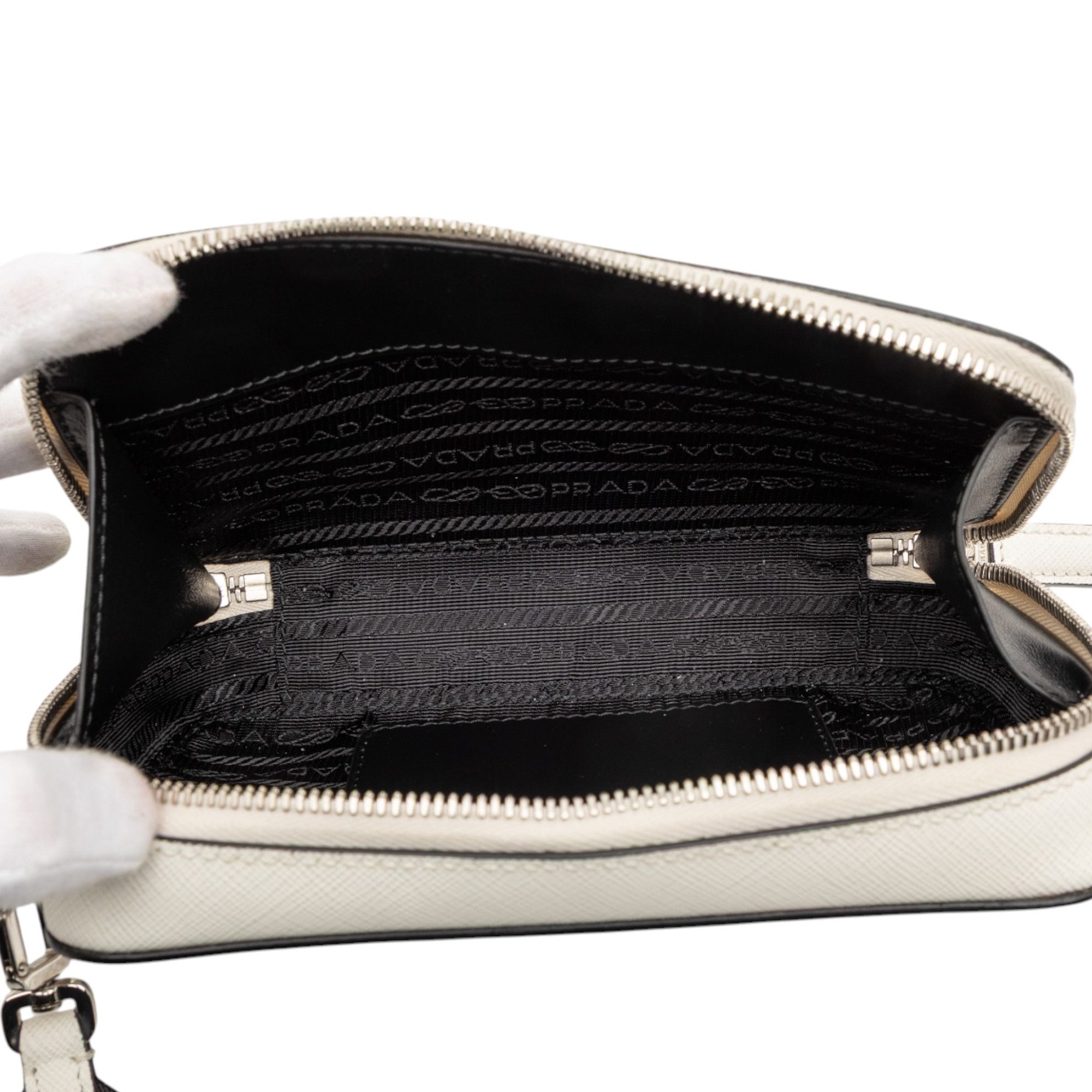 Prada Prada Saffiano Brique Crossbody Size ONE SIZE - 4 Thumbnail