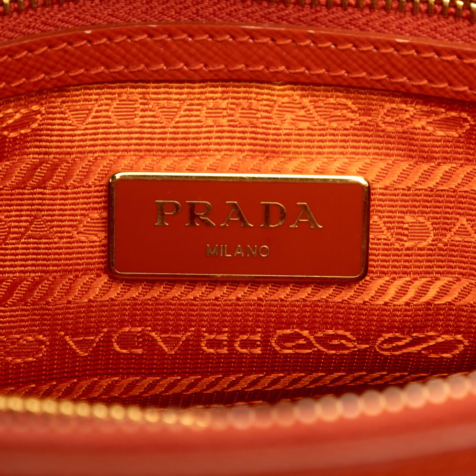 Prada Prada Small Saffiano Vernice Promenade Satchel Size ONE SIZE - 5 Thumbnail
