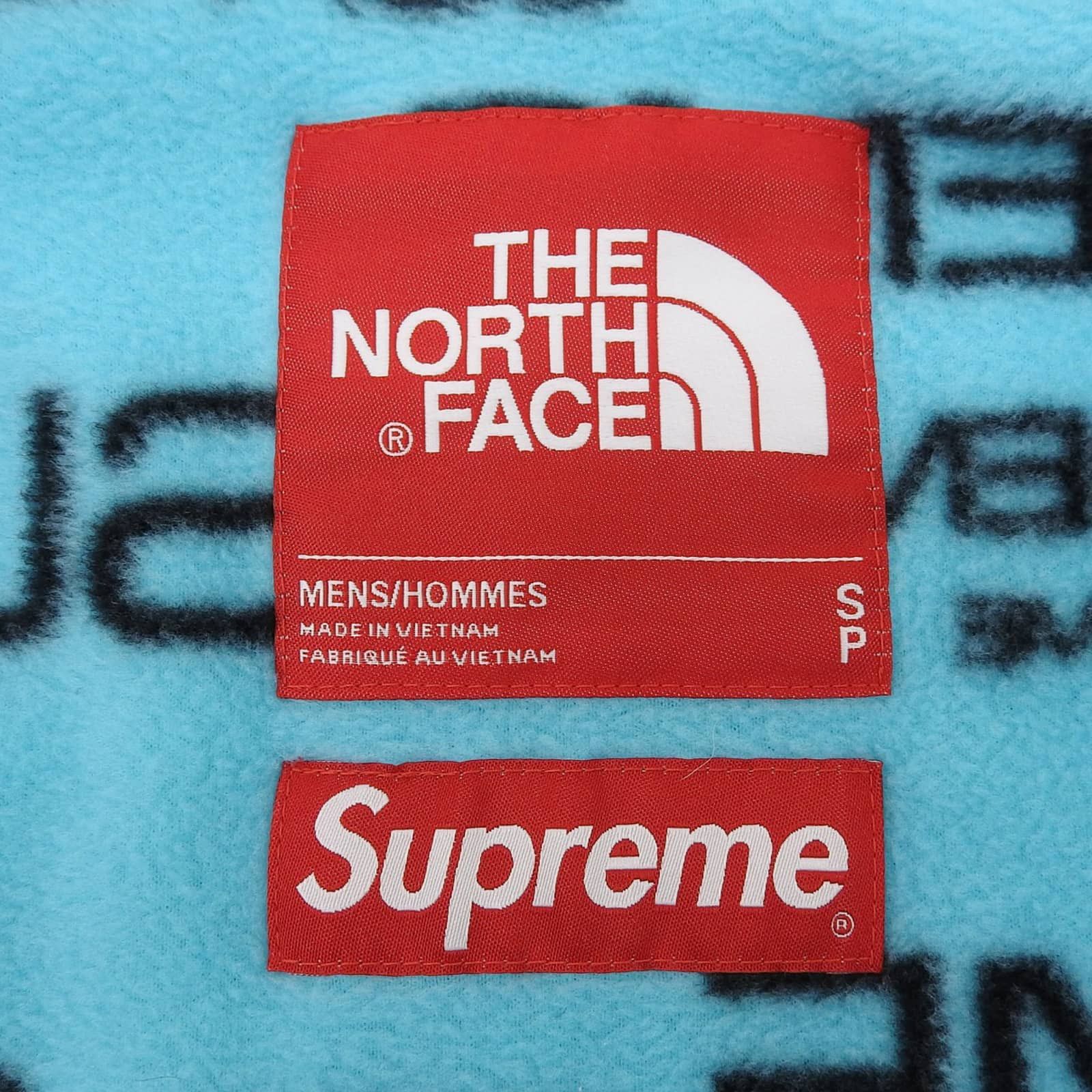 Supreme Supreme Supreme THE NORTH FACE All-over logo Fleece Jacket Others Outerwear NA52101I DUTY FREE for USA Size ONE SIZE - 7 Thumbnail