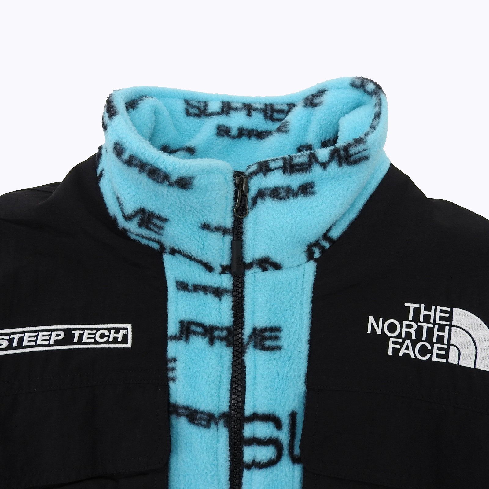 Supreme Supreme Supreme THE NORTH FACE All-over logo Fleece Jacket Others Outerwear NA52101I DUTY FREE for USA Size ONE SIZE - 3 Thumbnail