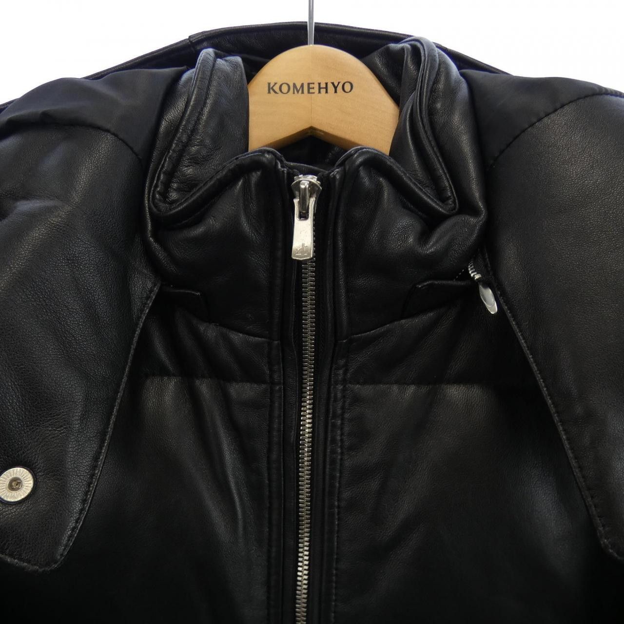 Other Other KATHARINE HAMNETT Leather Down Jacket Leather Outerwear DUTY FREE for USA Size ONE SIZE - 5 Thumbnail