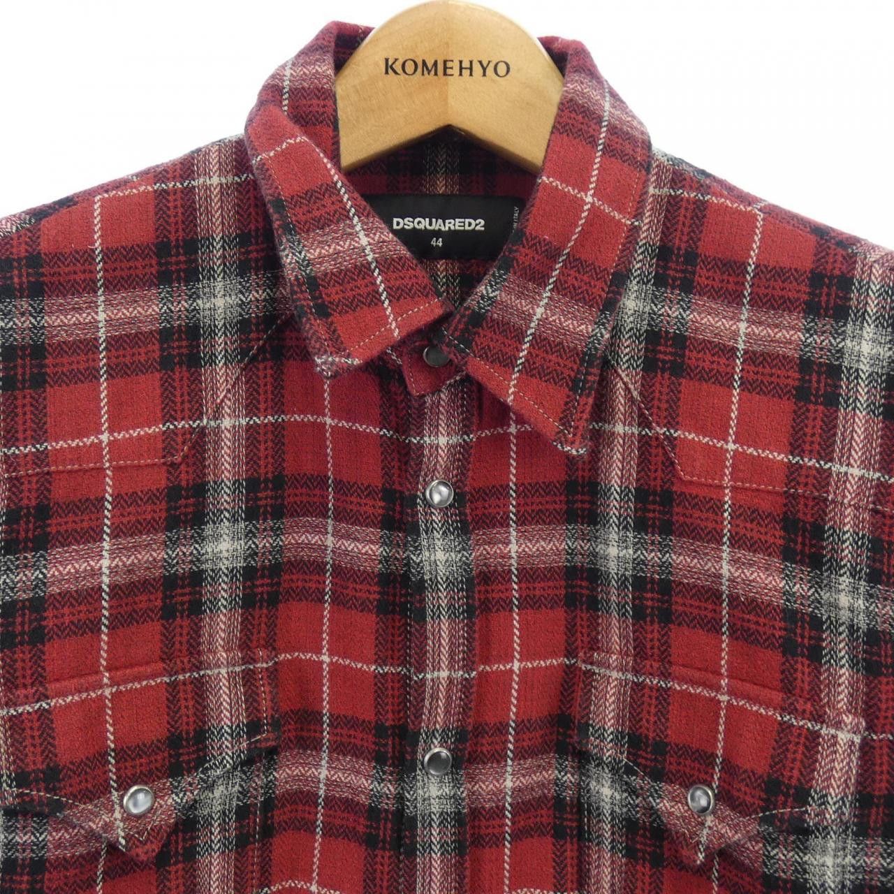 Other Other Dsquared2 Shirt Cotton Dress Shirt S74DL0347 DUTY FREE for USA Size ONE SIZE - 5 Thumbnail