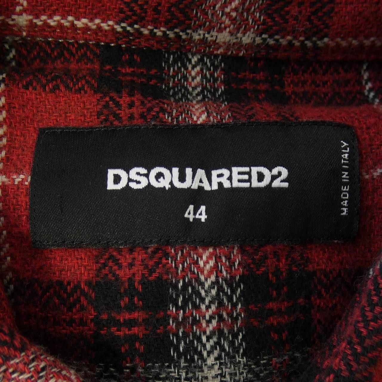 Other Other Dsquared2 Shirt Cotton Dress Shirt S74DL0347 DUTY FREE for USA Size ONE SIZE - 4 Thumbnail