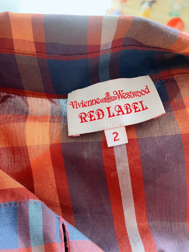 Vivienne Westwood Vivienne Westwood Vintage Plaid Dress - dmc Size XL / US 12-14 / IT 48-50 - 6 Thumbnail