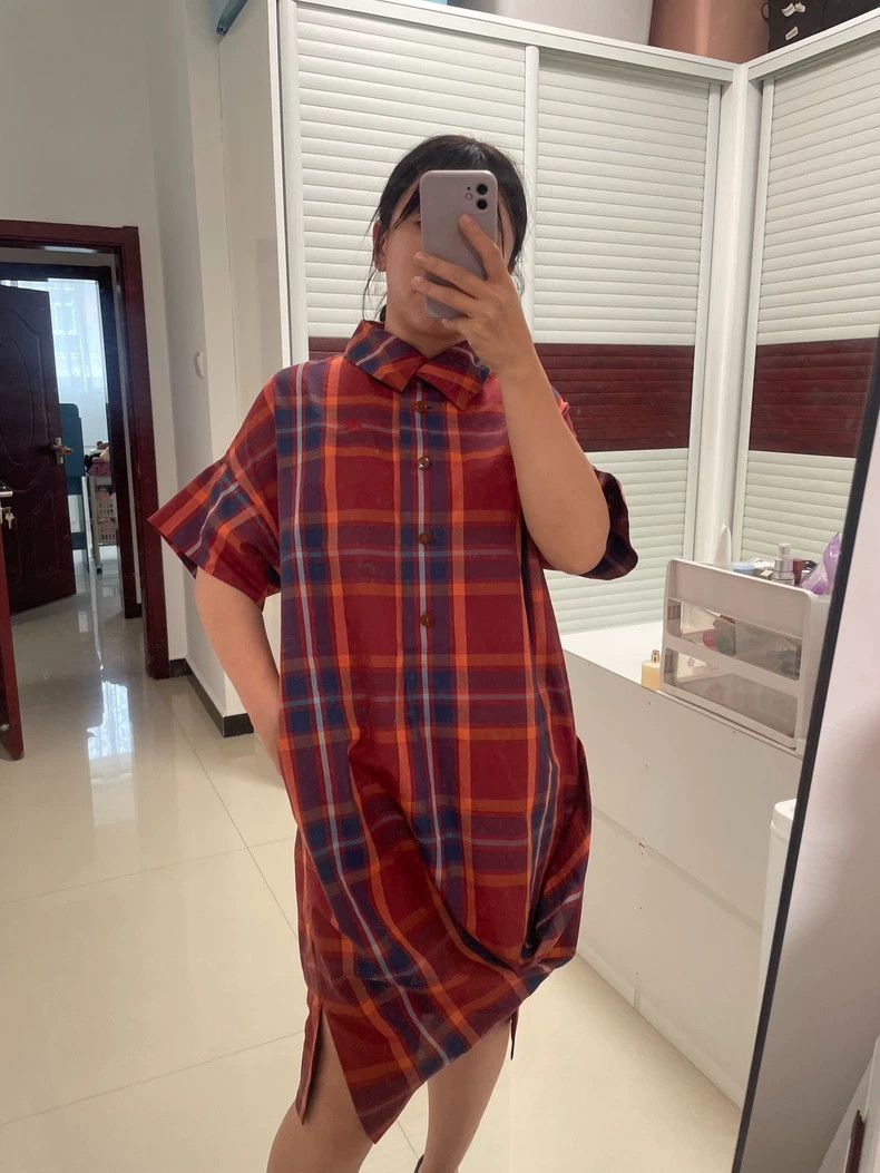 Vivienne Westwood Vivienne Westwood Vintage Plaid Dress - dmc Size XL / US 12-14 / IT 48-50 - 8 Thumbnail