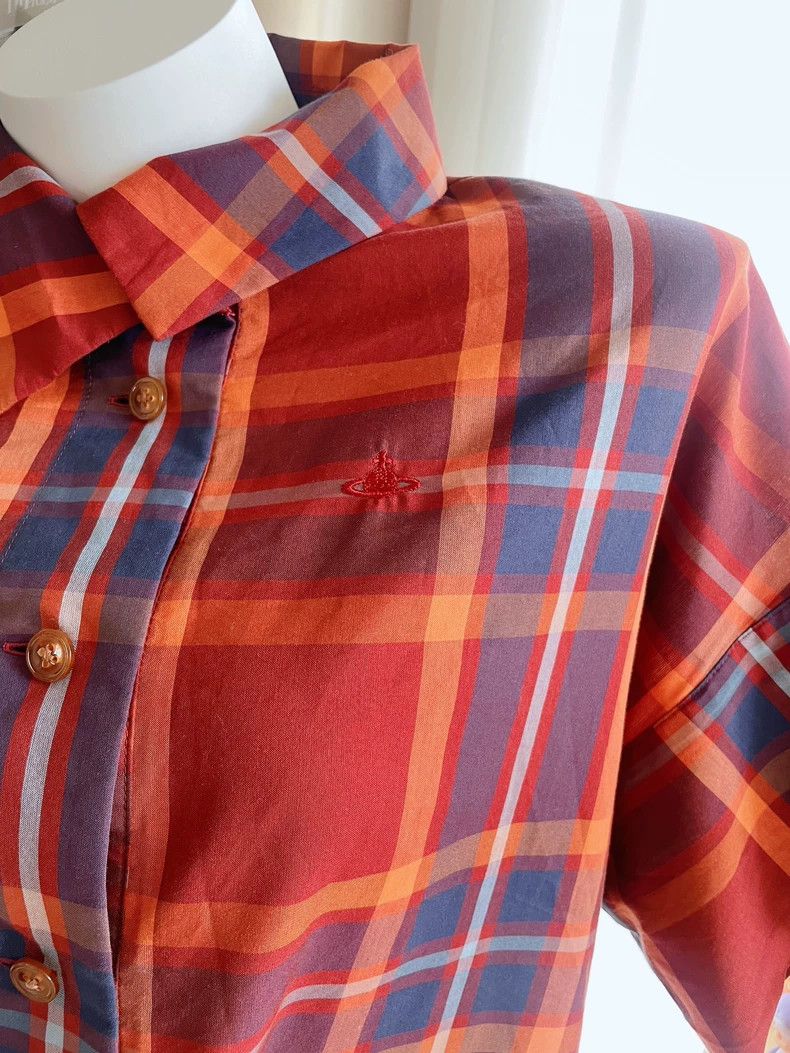 Vivienne Westwood Vivienne Westwood Vintage Plaid Dress - dmc Size XL / US 12-14 / IT 48-50 - 2 Thumbnail