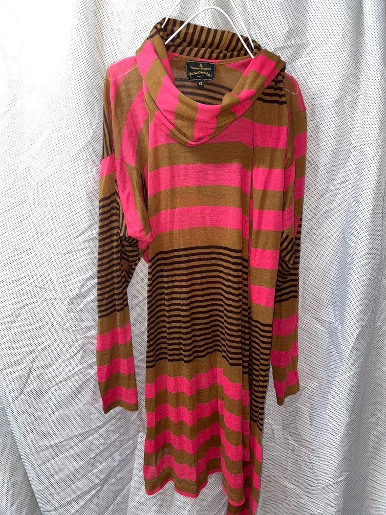Vivienne Westwood Vivienne Westwood Wool Striped Dress Scarf - dmc Size ONE SIZE - 2 Thumbnail