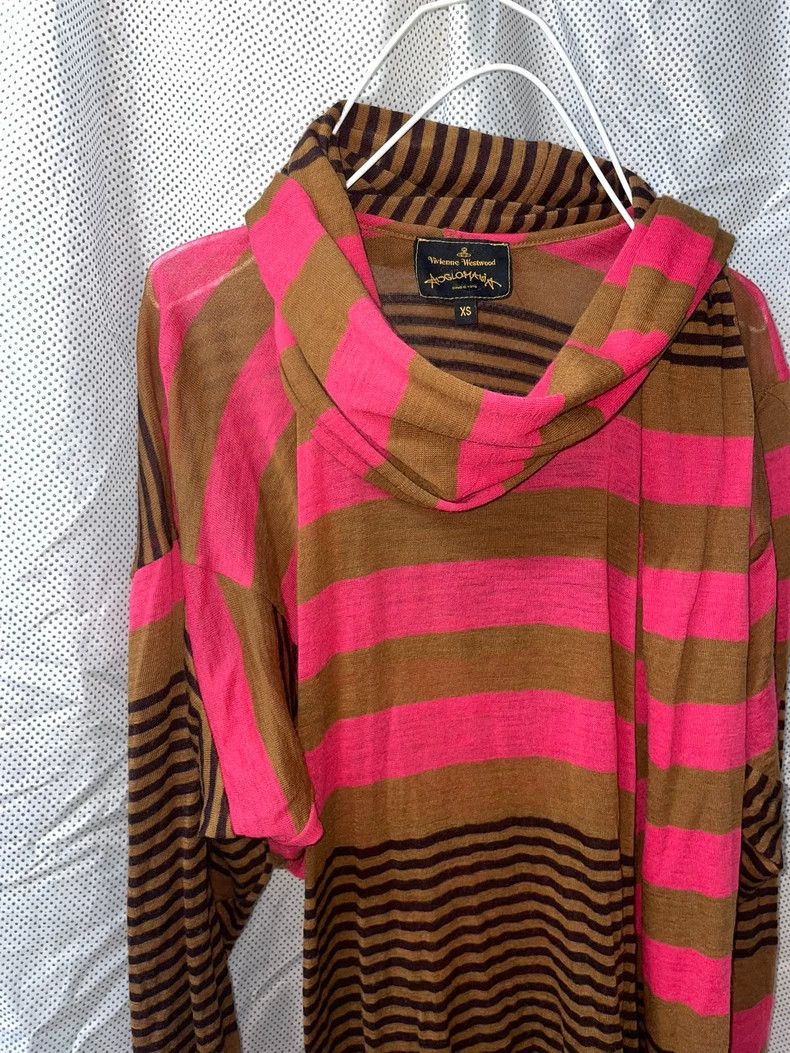 Vivienne Westwood Vivienne Westwood Wool Striped Dress Scarf - dmc Size ONE SIZE - 3 Thumbnail