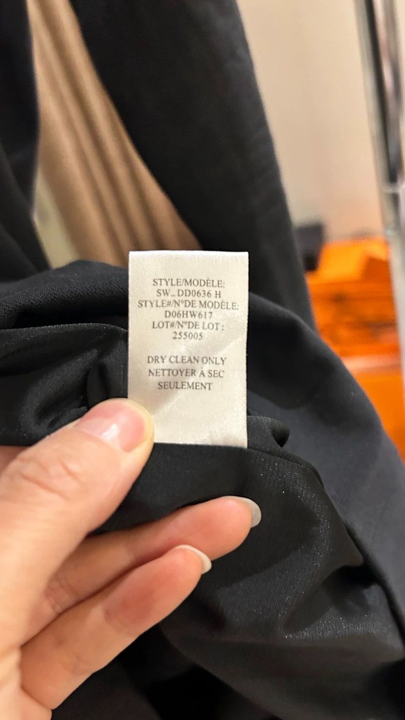 Helmut Lang Helmut Lang Black V-Neck Dress - dmc Size S / US 4 / IT 40 - 5 Thumbnail