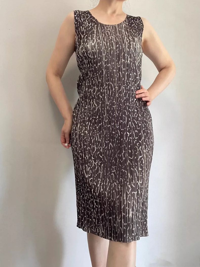 Issey Miyake Issey Miyake PP Leopard Print Dress- dmc Size XS / US 0-2 / IT 36-38 - 2 Thumbnail