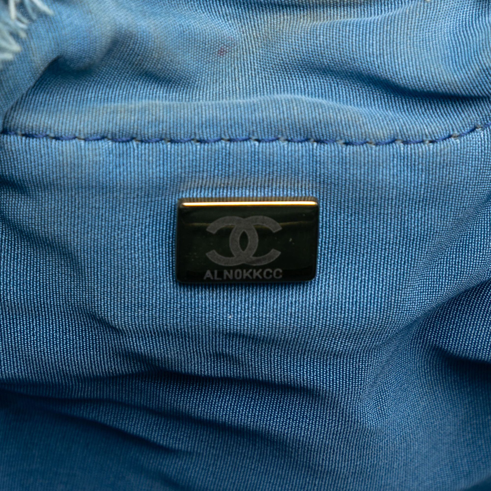 Chanel Chanel Medium Quilted Denim Mood Bucket with Chain Size ONE SIZE - 6 Thumbnail