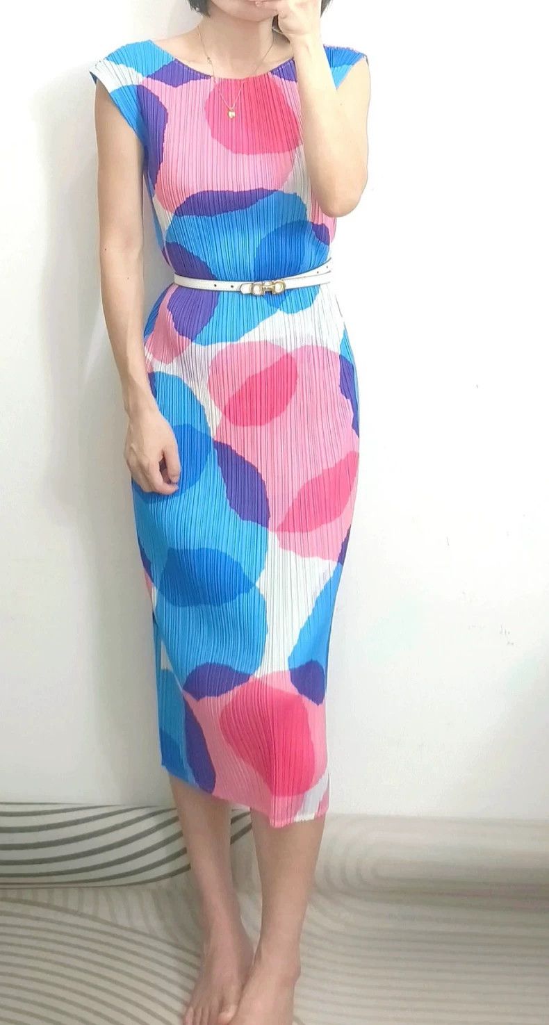 Issey Miyake ISSEY MIYAKE Pleats Please Sleeveless Dress - dmc Size S / US 4 / IT 40 - 3 Thumbnail