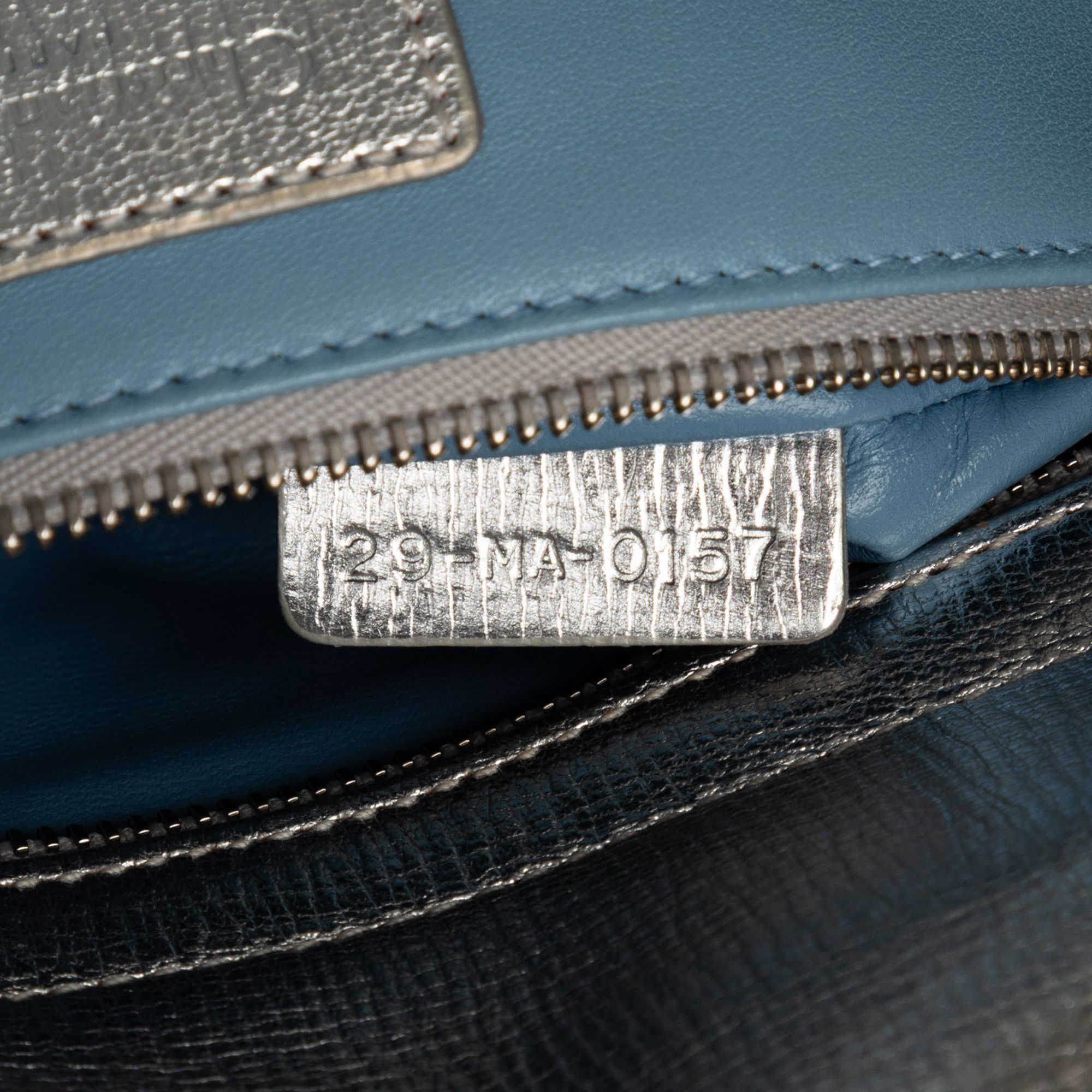 Dior Dior Small Metallic Grained Calfskin Cannage My ABCDior Lady Dior Size ONE SIZE - 6 Thumbnail