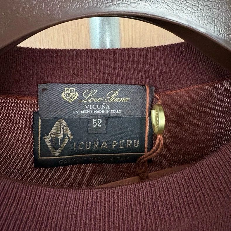 Loro Piana Loro Piana Vicuna Crewneck Sweater Size US M / EU 48-50 / 2 - 3 Thumbnail