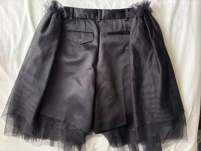 Comme des Garcons COMME des GARCONS Black Tulle Pants - dmc Size 26" / US 2 / IT 38 - 2 Thumbnail