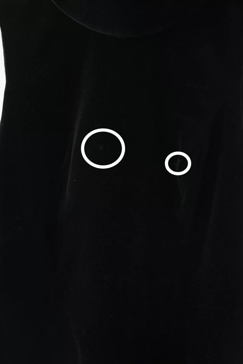 Kenzo Kenzo 1980s Velvet Runway Dress - dmc Size S / US 4 / IT 40 - 8 Thumbnail