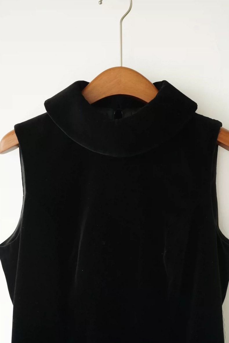 Kenzo Kenzo 1980s Velvet Runway Dress - dmc Size S / US 4 / IT 40 - 3 Thumbnail